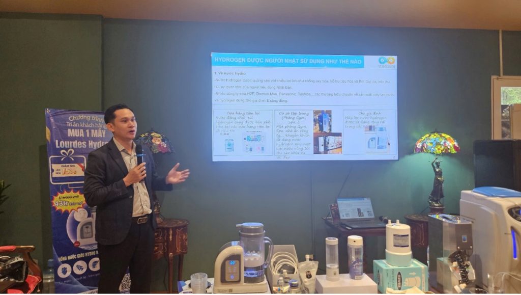 Sản Phẩm Hydro từ Nhật Bản: Bước đột phá mới trong chăm sóc sức khỏe tự nhiên tại Việt Nam 1 su kien san pham hydro kim long phat 11